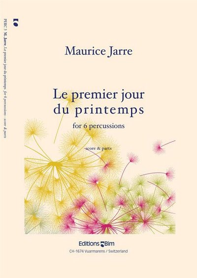 M. Jarre: Le Premier Jour du Printemps, 6Schl (Pa+St)