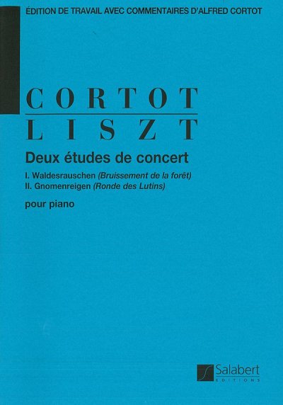 F. Liszt: 2 Etudes De Concert Piano