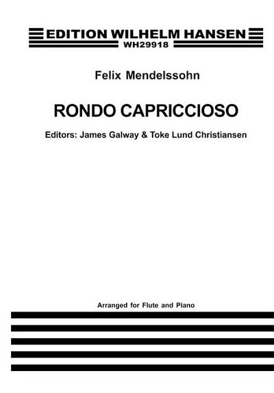 F. Mendelssohn Barth: Rondo Capriccioso, FlKlav (KlavpaSt)