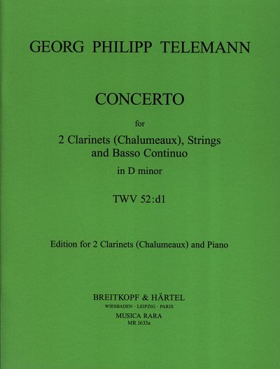 G.P. Telemann: Concerto in D minor TWV 52:d1