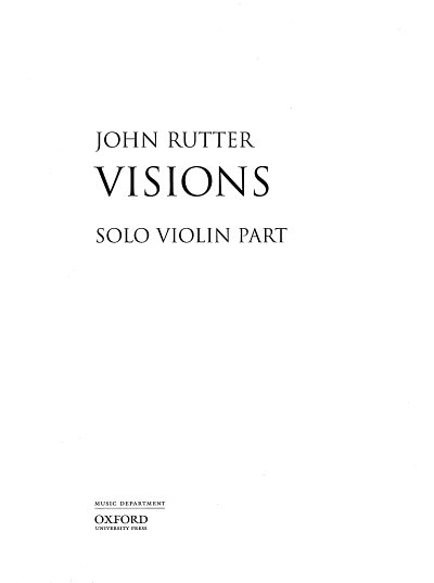 J. Rutter: Visions (Vlsolo)