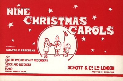 W. Bergmann: 9 Christmas Carols  (Part.)