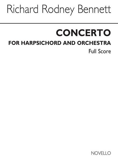 R.R. Bennett: Concerto For Harpsichord, Sinfo (Bu)