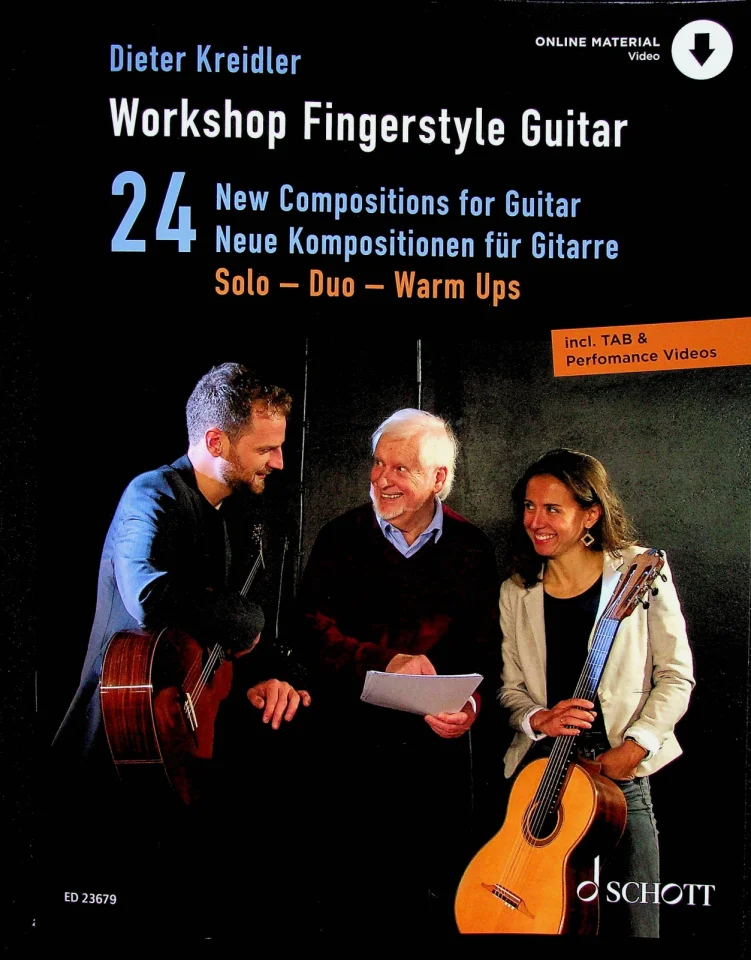 D. Kreidler: Workshop Fingerstyle Guitar, 1-2Git (Bch+Onl) (0)