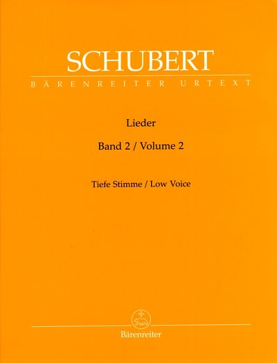 F. Schubert: Lieder 2 (Tiefe Stimme), GesTiKlav