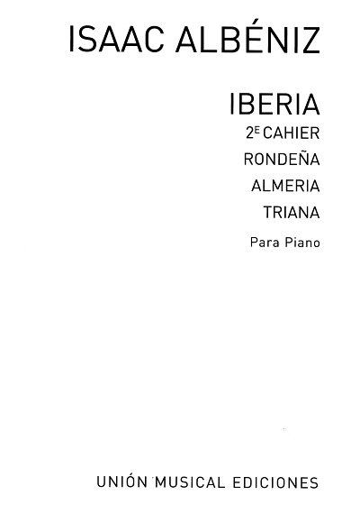 I. Albéniz: Iberia 2, Klav