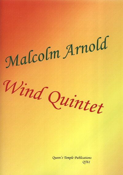 M. Arnold: Wind Quintet, 5Hbl (Pa+St)