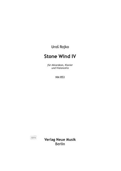 G.F. Haendel: Stone Wind 4