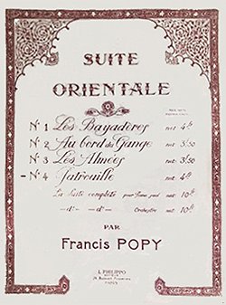 F. Popy: Suite orientale n°4 Les Patrouilles