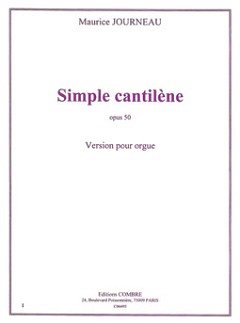 Simple cantilène Op.50, Org