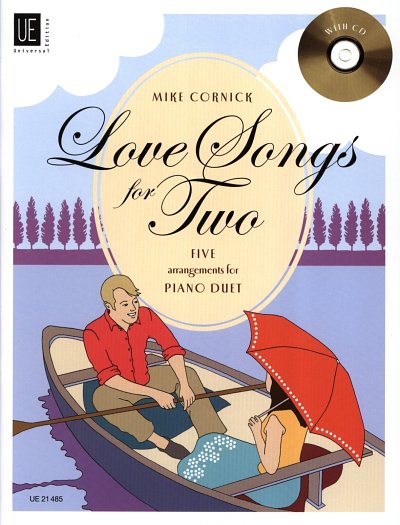 M. Cornick: Love Songs for Two, Klav4m (+CD)