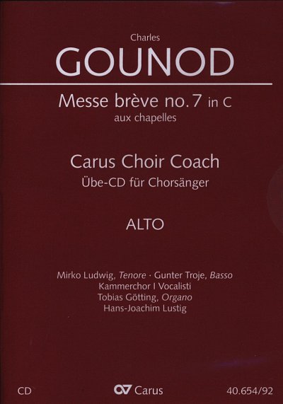C. Gounod: Messa breve C-Dur no. 7 aux chapelles , GesA (CD)