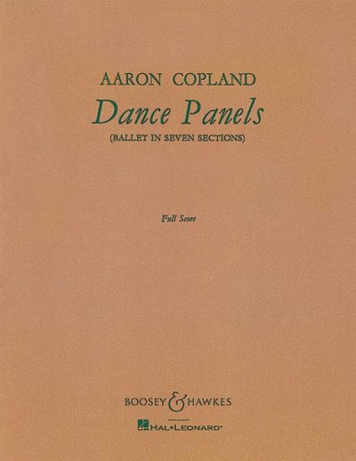 A. Copland: Dance Panels, Sinfo (Part.)