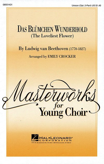 L. van Beethoven: Das Blümchen Wunderhold