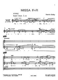 M. Dalby: Missa Fi-fi