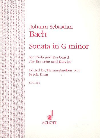 J.S. Bach: Sonata g-Moll BWV 1020 , VaKlv