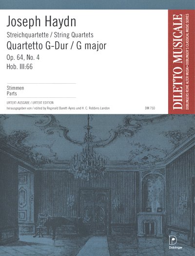 J. Haydn: Quartett G-Dur Op 64/4 Hob 3:66 Diletto Musicale