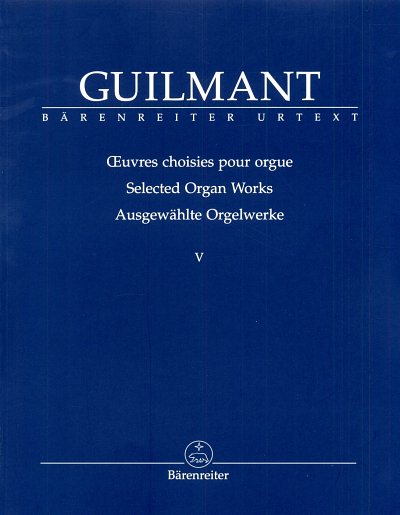 F.A. Guilmant: Konzert- und Charakterstücke 1, Org