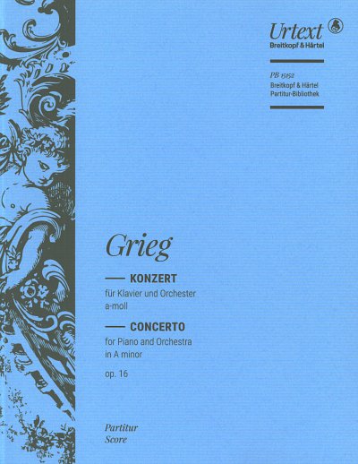 E. Grieg: Konzert a-Moll op. 16, KlavOrch (Part)