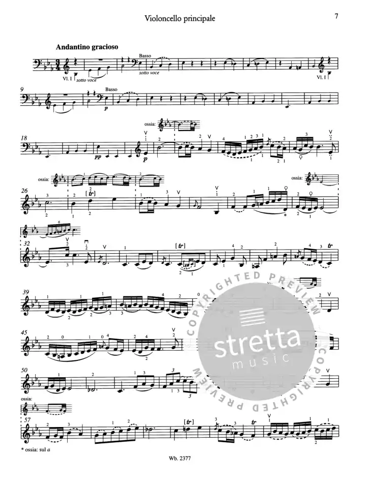 L. Boccherini: Violoncellokonzert B-dur G 482, VcOrch (KASt) (4)