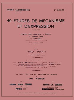 T. Prati: Etudes de mécanisme et d'expression (40) Vol., Akk