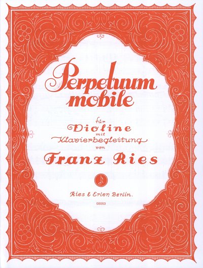 F. Ries: Perpetuum mobile op. 34/5, VlKlav (KlavpaSt)