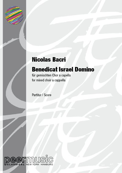 N. Bacri: Benedicat Israel Domino, Gch (Part.)