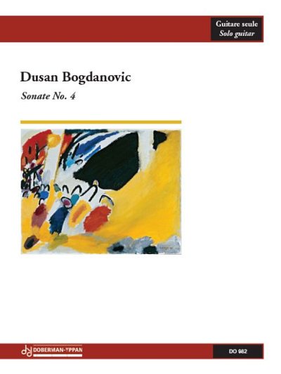 D. Bogdanovic: Sonate No. 4, Git