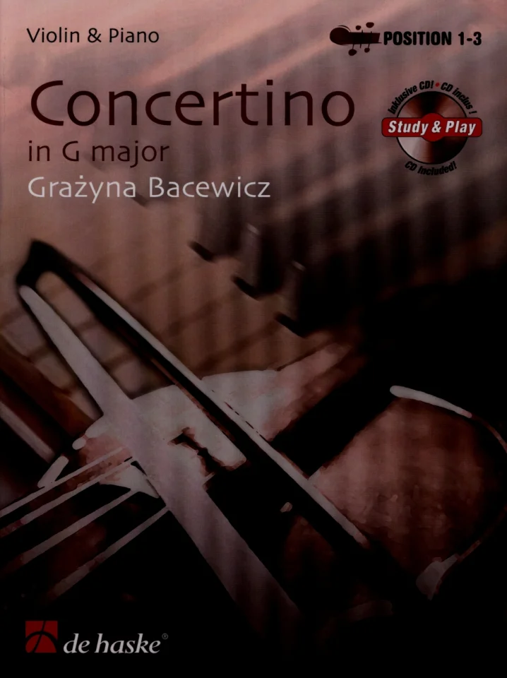 G. van Rompaey: Concertino in G major, Viol (+CD) (0)