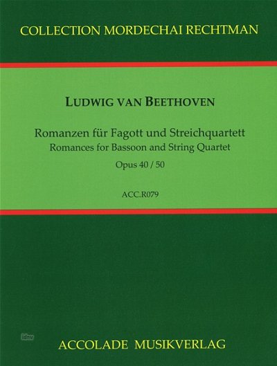 L. v. Beethoven: Romanzen op. 40 & 50, Fag2VlVaVc (Pa+St)