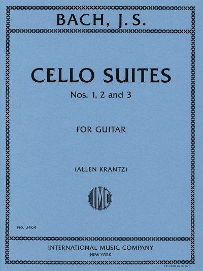 J.S. Bach: Cello Suites nos.1-3, Git