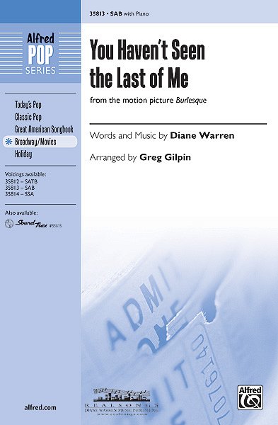 D. Warren: You Haven't Seen the Last of Me, Gch3;Klv (Chpa)