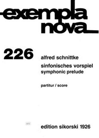 A. Schnittke: Sinfonisches Vorspiel