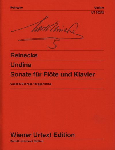 C. Reinecke: Undine-Sonate op.167, FlKlav (KlavpaSt)