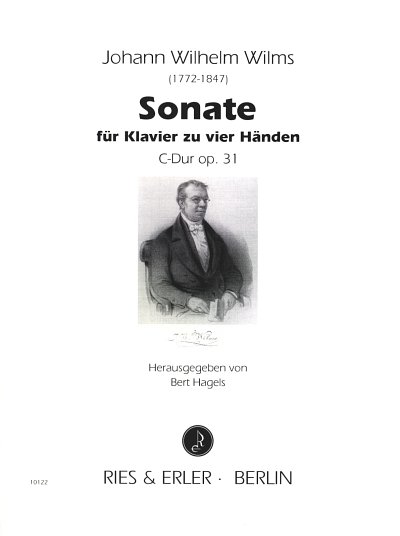 J.W. Wilms: Sonate für Klavier zu vier Händen, Klav4m (Sppa)