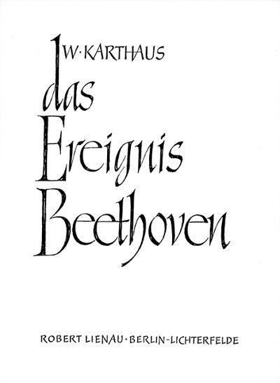 Das Ereignis Beethoven 