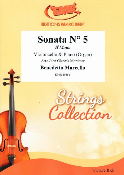 B. Marcello: Sonata No. 5 In Bb Major, VcKlv/Org