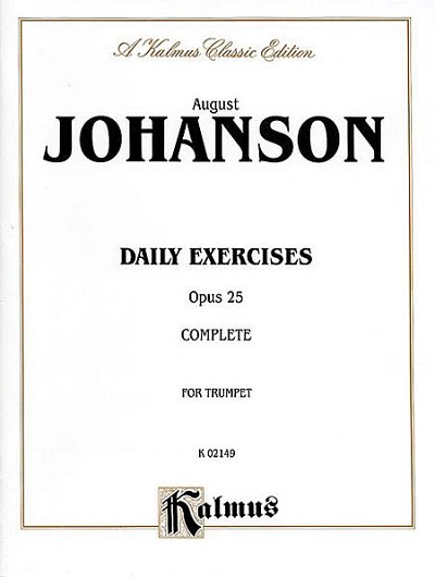 Johanson August Wassiljewitsch: Daily Exercises Op 25