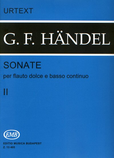 G.F. Handel: Sonate per flauto dolce e basso continuo 2