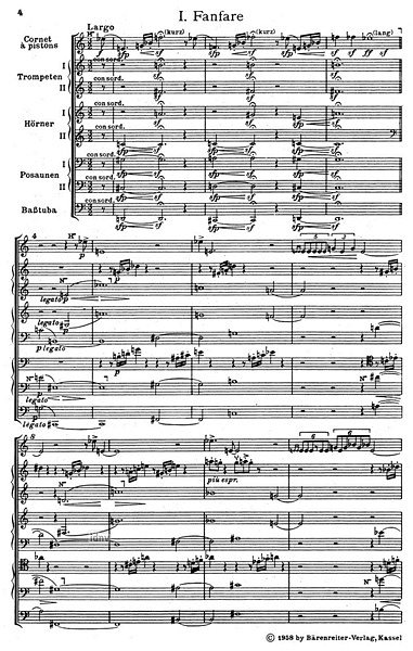 W. Zillig: Serenade I für acht Blechbläser (1927/1928) (Stp)