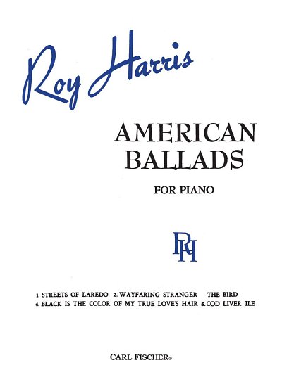 R. Harris: American Ballads, Klav