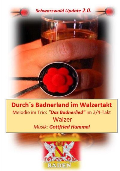 G. Hummel: Durch's Badnerland im Walzertakt, Blaso (Pa+St)