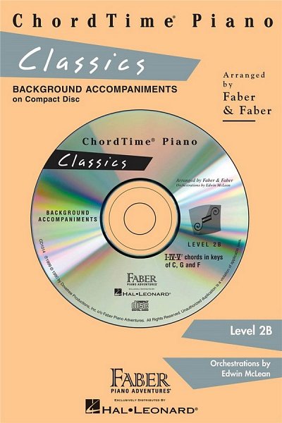 ChordTime Piano Classics Level 2B CD, Klav (CD)