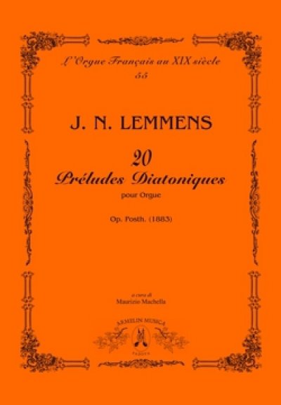 J. Lemmens: 20 Préludes Diatoniques, Org