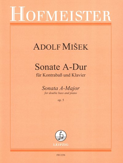 A. Misek: Sonate A-dur op.5, KbKlav (Pa+St)