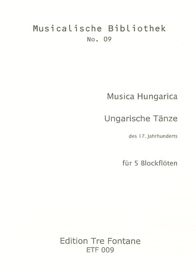 Ungarische Taenze Des 17 Jahrhunderts