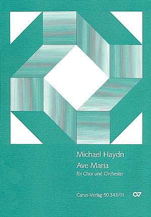 M. Haydn: Ave Maria MH 382 / Partitur
