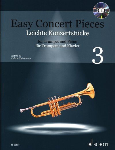 K. Thielemann: Easy Concert Pieces 3, TrpKlav (+CD)