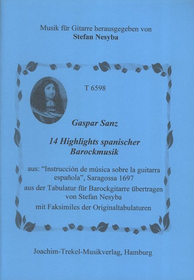 G. Sanz: 14 Highlights spanischer Barockmusik, Gitarre