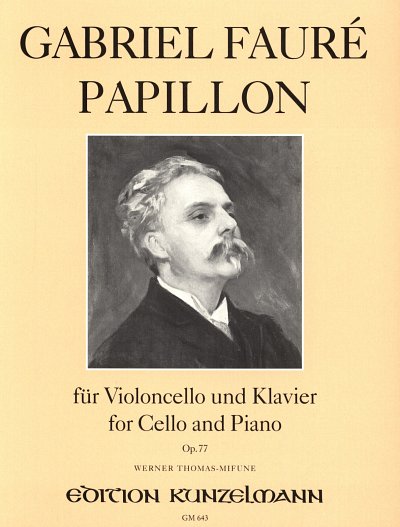 G. Fauré: Papillon für Violoncello und Kl, VcKlav (KlavpaSt)